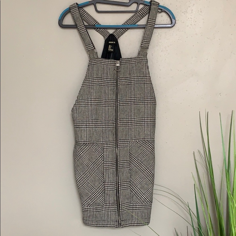 Forever 21 woven overall dress